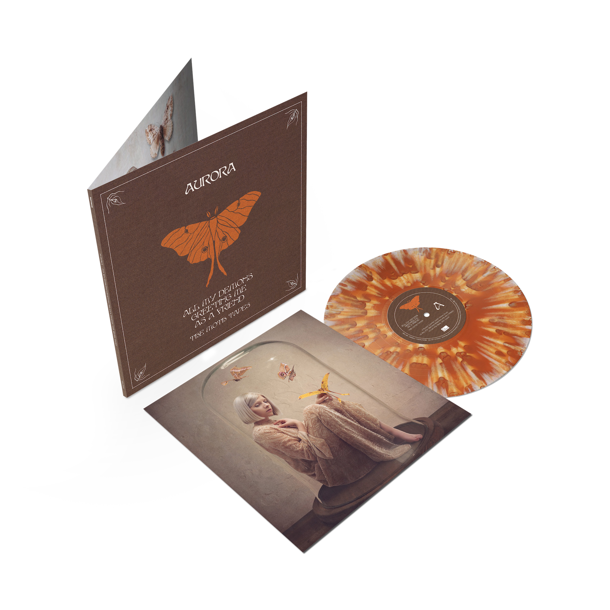 All My Demons Greeting Me As A Friend (The Moth Tapes) - Toffee Splatter Vinyl
