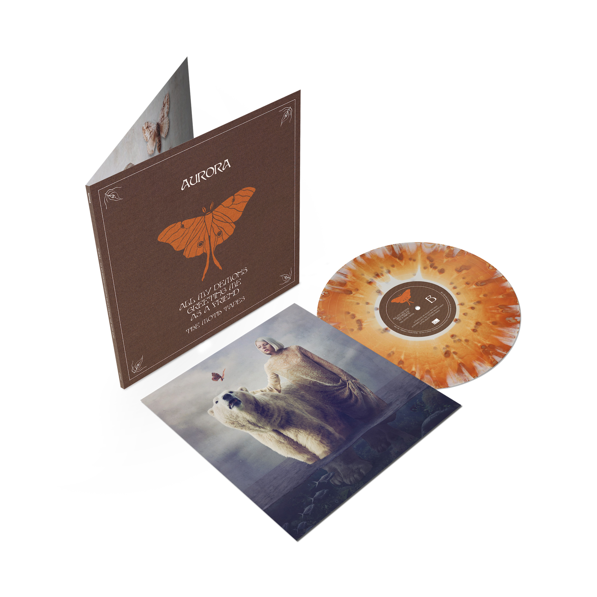 All My Demons Greeting Me As A Friend (The Moth Tapes) - Toffee Splatter Vinyl